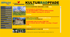 Desktop Screenshot of kulturradpfade.at