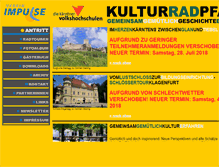 Tablet Screenshot of kulturradpfade.at